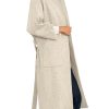 Womens Long Pea Coats Oversized Wrap Wool Blend Trench Coats Winter Open Front Cardigan Overcoats