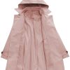 Women's Double Breasted Long Trench Coats Mid-Length Belted Overcoat Dress Jacket with Detachable Hood