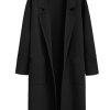 Women's Long Dressy Cardigan Sweaters Fall Oversized Cozy Jacket Outfits 2025 Date Night Winter Trench Coats
