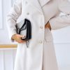 Women's Winter Jacket Double-Breasted Wool Blend Warm Long Trench Coat