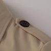 Women's Trench Coat Double Breasted Classic Long Coat Windproof Fashion Outerwear