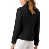 Women's Notched Lapel Double Breasted Pea Coat