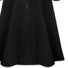 Women's Winter Warm Wool Dress Overcoat Notch Lapel Single Breasted Coat Elegant Lapel Long Trench Coat Jacket
