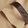 Women's Cropped Trench Coat Notch Lapel Long Sleeve Blazer Casual Short Jacket Fall Fashion Outerwear with Pockets