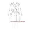 Women's Winter Single Breasted Peter Pan Collar Outwear Trench Coat