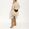 Suede Knee High Boots for Women Pointed Toe Cowboy Boots Chunky Low Heels Tall Long Boots Dressy Pull on Wide Calf Fashion