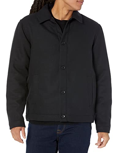 Men's Wool Bomber Jacket (Available in Big & Tall)