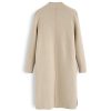Women's Classy Open Front Knit Coat Cardigan Coatigan Light Jacket