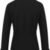 Women's Cropped Trench Coat Classic Double Breasted Lapel Jacket Water Repellent Outerwear