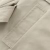 Women's Retro Short Trench Coat Button Front Lace Up Jacket Long Sleeve Lapel Casual Outerwear