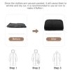Women's Long Quilted Jacket Coat Winter Thicken Warm Puffer Jacket Fashion Hooded Zip Up Parka Outerwear with Pockets