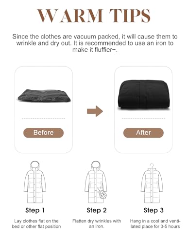 Women's Long Quilted Jacket Coat Winter Thicken Warm Puffer Jacket Fashion Hooded Zip Up Parka Outerwear with Pockets