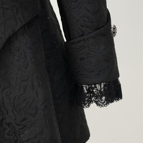 Women's pirate jacket Steampunk Victorian tuxedo Gothic Renaissance medieval coat