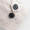 Women's Casual Short Trench Coat Long Sleeve Lapel Double Breasted Jacket Four Season Solid Color Outerwear