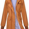 Rain Jackets For Women Waterproof Rain Coats with Hood Lightweight Windbreaker Outdoor Womens Raincoats