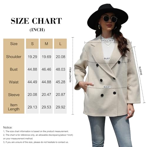 Wool Blend Wrap Coat Women's Superior 70% Wool Coat, Classy Long Wool Coat with Belt