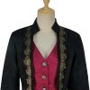 Women's pirate jacket Steampunk Victorian tuxedo Gothic Renaissance medieval coat