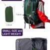Women Waterproof Lightweight Rain Jacket Active Outdoor Hooded Raincoat
