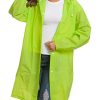 EVA Raincoat Waterproof Rain Poncho Reusable Unisex Men Women Long Clear Rain Wear