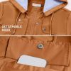 Rain Jackets For Women Waterproof Rain Coats with Hood Lightweight Windbreaker Outdoor Womens Raincoats