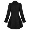 Women's pirate jacket Steampunk Victorian tuxedo Gothic Renaissance medieval coat