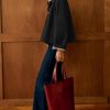 Womens Cropped Trench Coat Classic Collar Oversized Casual Jackets with Checkered Lining (Black-L)