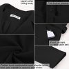 Women A Line Peacoat Dress Coat Belted Notch Lapel Overcoat Fall Winter Trench Coats