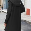 Womens Waterproof Raincoat Lightweight Rain Jacket Women Long Hooded Trench Coats Outdoor Windbreaker Travel Jacket