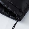 Men's Fashion Shiny Padded Coats Casual Winter Warm ater-Resistant Outwear Zip up Hooded Puffer Jackets
