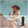 Cowboy Boots for Women Knee High Cowgirl Boots, Western Boots with Floral Embroidered Pointed Toe Chunky Heel Pull On Retro
